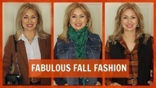 'FALL FASHION LOOKBOOK | TRY-ON HAUL | TJ Maxx | Zara | Marshalls #fashionover50 #lookfabulous'