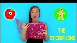 'Fun Song for Children - The Sticker Song'