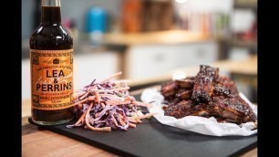 'Lea & Perrins SORTED food - How to make delicious BBQ Ribs and homemade coleslaw'