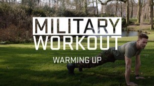 'Warming up van het leger | Trainen als een militair | Military Workout #1'