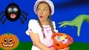 'Halloween songs for Children, Kids and Toddlers with Little Miss Muffet'