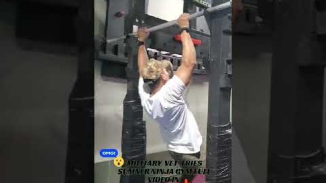 'MILITARY VET TRIES SUMNER NINJA GYM #Shorts'