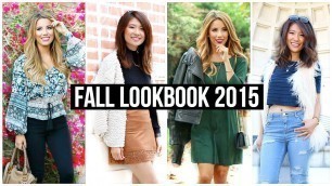 'Fall Fashion 2015 Lookbook (11 Outfit Ideas)'