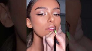 'applying Rihanna\'s Fenty beauty makeup #shorts'