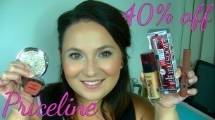 '40% off Cosmetics Priceline Haul'