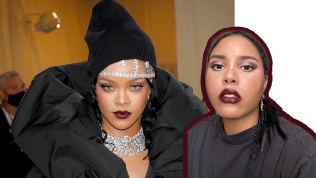 'Recreation: Rihanna’s 2021 met gala makeup Look 