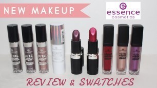 'NEW ESSENCE MAKEUP | REVIEW & SWATCHES | Breakups2Makeup'