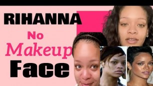 'See Rihanna\'s Face Without Makeup #rihanna #fentybeauty #rihannafenty'