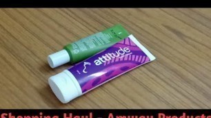 'Shopping Haul - Amway Products'