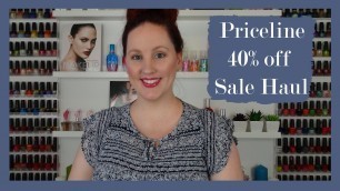 'Priceline 40% off Makeup Sale Haul'