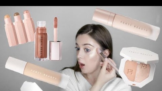 'FENTY BEAUTY by RIHANNA First Impressions REVIEW on Pale Skin'