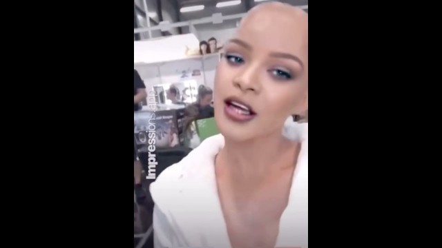 'Rihanna Prosthetic Makeup'