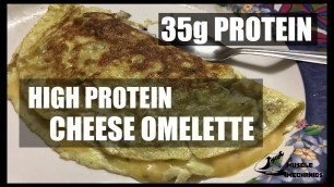 'High Protein Cheese Omelette | Body Building Recipe | தமிழில்'