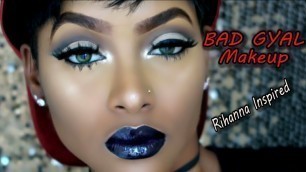 '\"BAD GYAL\" Makeup | Rihanna Inspired | PETITE-SUE DIVINITII'