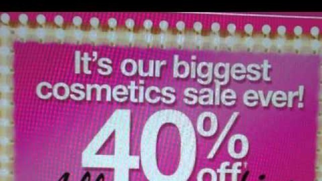 'Deal Alert: Priceline 40% off ALL Cosmetics (two days only)!'