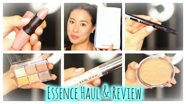 'NEW Essence Cosmetics Haul & Review | Eyeshadows, Bronzer, Blush, Lipsticks | Pharmaprix Drugstore'