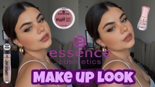 'A Full Face of Essence Makeup Products || ميك اب كامل بمنتجات ايسنس'