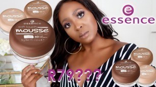 'ESSENCE SOFT TOUCH MOUSSE FOUNDATION Review + Wear Test | Thandi Gama'