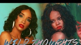 'Rihanna \"Wild Thoughts\" Inspired Look (Hair & Makeup)'