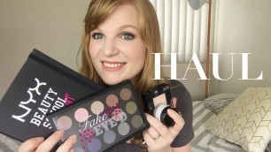 '40% off cosmetics sale | PRICELINE HAUL | NYX Beauty School Dropout palette + More! // Bek Razz'