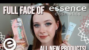 'Trying All NEW Essence Products! | Full Face of Essence Cosmetics'