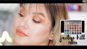 'SWEATER WEATHER MAKEUP USING THE JACLYN HILL PALETTE | SUPERSTARGLAM'