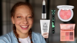 'NEW ESSENCE MAKEUP 2021 - Testing Out New Essence FOUNDATION, EYESHADOW, & more | FIRST IMPRESSIONS'