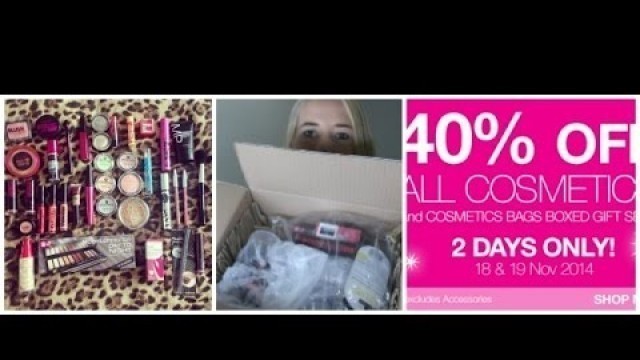 '40% off priceline cometics haul'