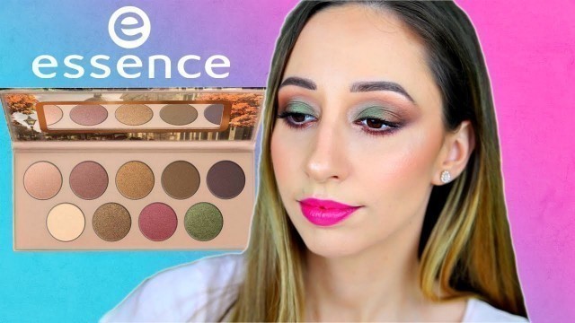 'Essence Bonjour Montreal Eyeshadow Palette - Makeup Tutorial'