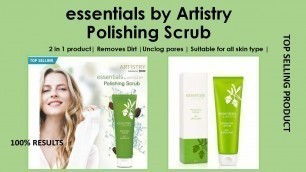 'Artistry Polishing Scrub | Amway Jojoba Scrub | Product Review, Use & Benefits | #amway #shorts'