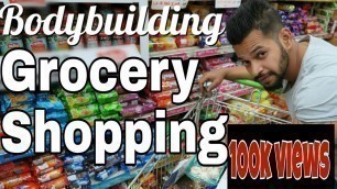 'SAVE MONEY !! | CHEAP INDIAN BODYBUILDING DIET GROCERY SHOPPING'