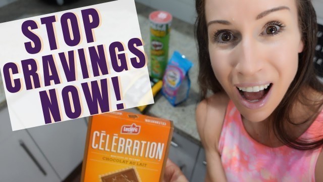 'How To STOP Craving Sugar & Carbs For Weight Loss / 3 TIPS'