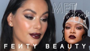 'RIHANNA MET MAKEUP LOOK USING FULL FACE FENTY | Beauty\'s Big Sister'