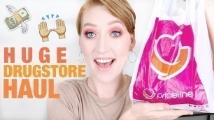 'DRUGSTORE MAKEUP HAUL! Priceline 40% off sale!'