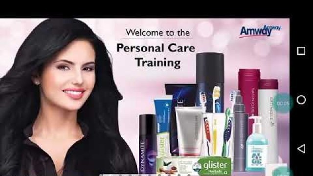 'Amway \"Personal Care\" Products Training...'