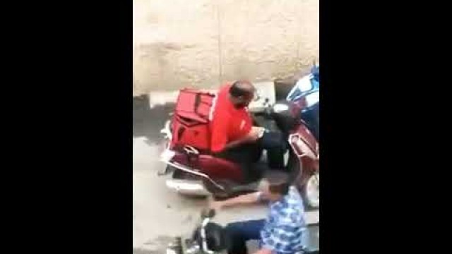 'The Viral Video of Zomato Guy Eating food and Packing Leftover.'