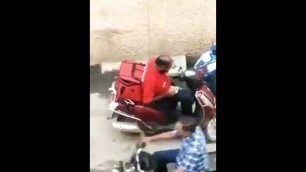 'The Viral Video of Zomato Guy Eating food and Packing Leftover.'