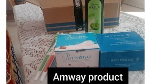 'Amway product unboxing //Home delivery //Review @Amway India'