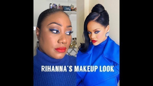 'Rihanna\'s Makeup Look| Tutorial'