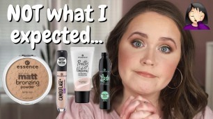 'FULL FACE OF ESSENCE COSMETICS | The best affordable brand?! Or the worst...'