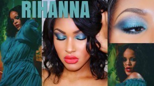 'New Rihanna Makeup Look | Wild Thoughts Makeup Tutorial!'