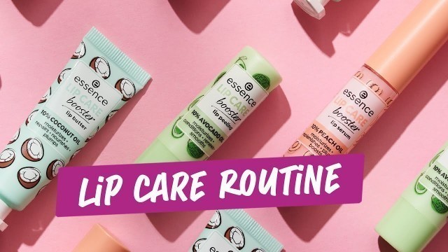 'Lip Care Booster Range by essence'