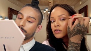 'Rih-Creation: THEE Rihanna Vogue Makeup Tutorial | Fenty Friday'