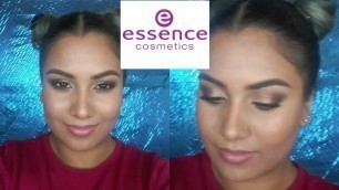 'Essence Cosmetics || One Brand Makeup Tutorial || #loveyourshade'