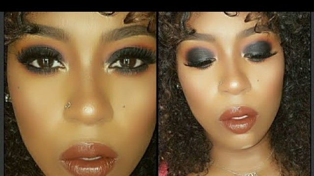 'ALANA B BEAUTY - SPECIAL OCCASION SMOKEY EYE - JACLYN HILL X MORPHE PALETTE'