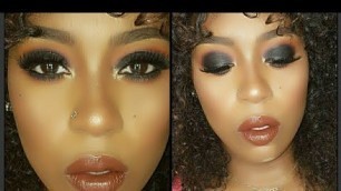 'ALANA B BEAUTY - SPECIAL OCCASION SMOKEY EYE - JACLYN HILL X MORPHE PALETTE'