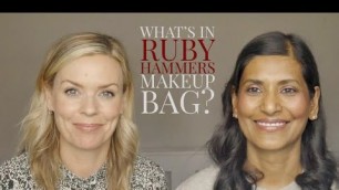 'Ruby Hammers Makeup Bag'