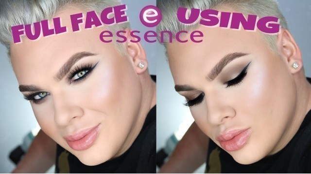 'FULL FACE USING ESSENCE MAKEUP!'