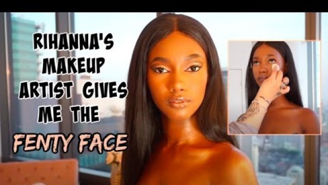 'RIHANNA\'S MAKEUP ARTIST DOES MY MAKEUP! PRISCILLA ONO'