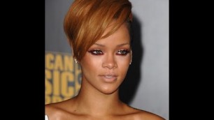 'Rihanna makeup'